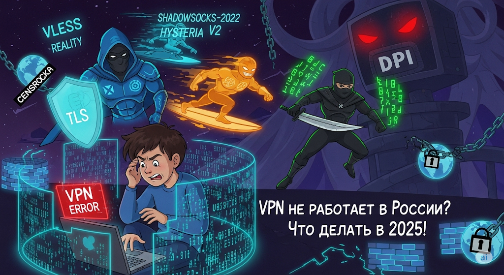 VPN Заблокирован в России Декабрь 2025: Актуальное Полное Руководство по Обходу и Восстановлению Доступа